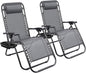 Devoko Patio Zero Gravity Chair Outdoor Folding Adjustable Reclining Chairs by DEVOKO