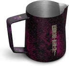 MHW-3BOMBER Espresso Steaming Pitcher Milk Frothing Pitcher Stainless Steel Milk Coffee Cappuccino Latte Art Barista Cup (5.0 Purple, 16.9 Ounces) P5007S