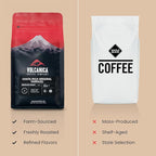 Cafe Cubano, Dark Roast, Cuban Coffee, Ground, Fresh Roasted, 16-ounce