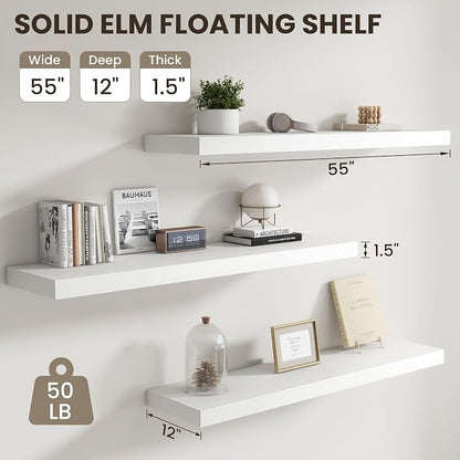 Dreamland White Floating Shelves - Image 3