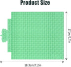 KALAIEN Sweater Texture Fondant Impression Mats Knit Fondant Embosser Texture Mats for Clay Cake Decorating Fondant Molds 1Pcs(Style 2)