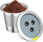 Stainless Steel Reusable K Cups Compatible with Ninja Coffee Maker, K Cup Reusable Coffee Pods,Permanent Reusable Coffee Filters for Ninja CFP201 CFP 300 CFP305 CFP301 CFP307 CFP400 (1Pack)