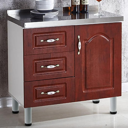 Set of 4 Adjustable Furniture Legs 8 Inch, Stainless Steel Furniture Legs - Image 6