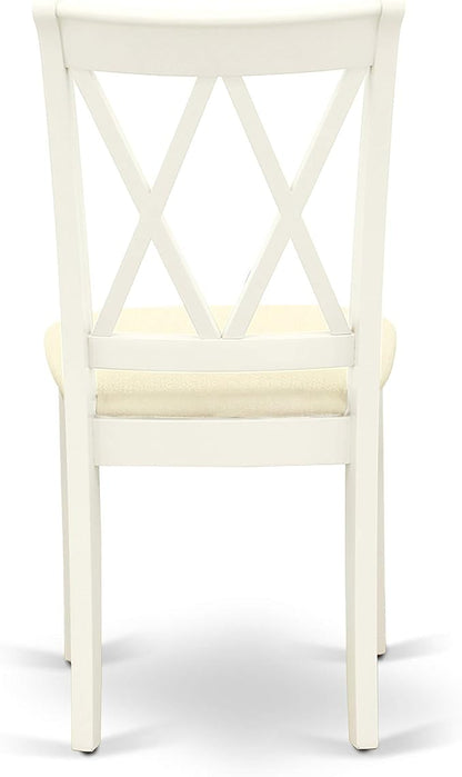 East West Furniture CLC-LWH-C Clarksville Kitchen Dining Chairs - Image 8