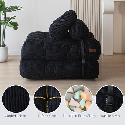 MAXYOYO Folding Sofa Bed, Convertible Sleeper Chair - Image 8