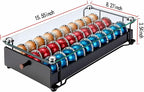Rice rat Vertuo Capsule Holder Drawer for Nespresso With Glass (Class-30 Pods)