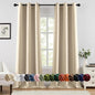 MIULEE Blackout Curtains for Bedroom 2 Panels 40 x 90 Inch Long Cream Beige | by MIULEE