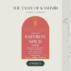 Luxmi Estates Saffron Chai | 100 gm | Signature India collection | Assam CTC Tea | Black tea collection | Saffron chai Organic Strong tea | Antioxidants | Assam Valley tea | Kashmiri Saffron, Cinnamon, Natural Cardamom Extract