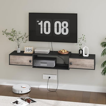 HOOBRO 55" Floating TV Stand - Image 3