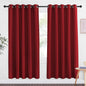 NICETOWN Burgundy Red Blackout Curtains by NICETOWN