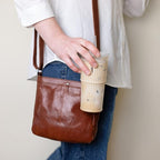 All Glass Iced Coffee Cup with Lid and Straw, Ribbed Glass Tumbler Set of 2 (22 oz ribbed)