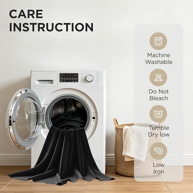 Joydeco Blackout Curtains for Bedroom, Room Darkening Noise Reducing - Image 9
