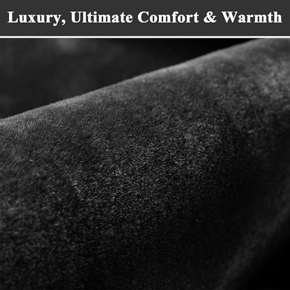 SHACOS Ultra Soft Faux Rabbit Fur Area Rug 6'x9', Non Slip Washable Padded - Image 7