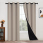 Yakamok Natural Blackout Curtains 84 Inches Long by Yakamok