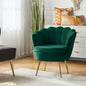 HULALA HOME Modern Velvet Accent Chair by HULALAHOME