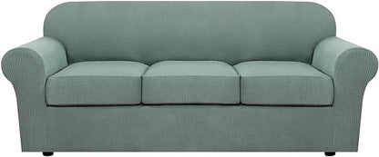 H.VERSAILTEX 4 Piece Stretch Sofa Covers by HVERSAILTEX