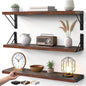 BAYKA 23-in Floating Wall Shelves, Rustic Wood Wall Shelves by Bayka