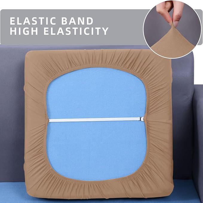 Waterproof Sectional Sofa Cushion Covers, L Shape Couch Slipcovers | L Shape - Image 5