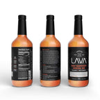 LAVA Premium Skinny Paloma Mix Craft Cocktail Mixer, Ruby Red Grapefruit Juice, Key Lime Juice, Low Calorie, Ready to Use, No Artificial Sweeteners, Greyhound, Margarita 1-Liter (33.8oz) Glass Bottle