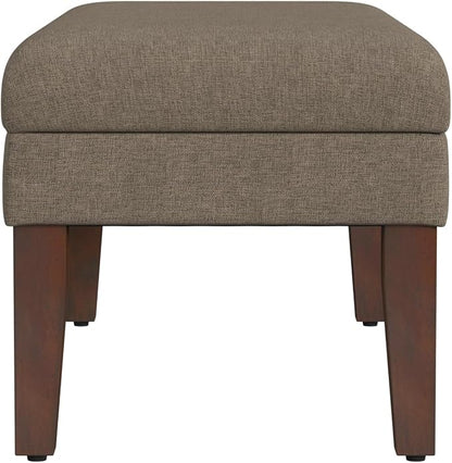Homepop Home Decor | Upholstered Decorative Storage Ottoman Bench | Ottoman - Image 6