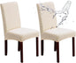 Genina Waterproof Chair Covers for Dining Room 2 Pack, Dining Chair Covers by Genina