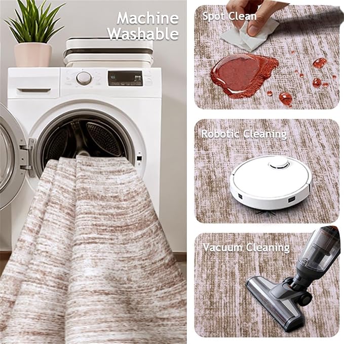 Washable Runners for Hallway 2x6 Runner Rug, Ultra-Thin Kitchen Runner Rugs - Image 4