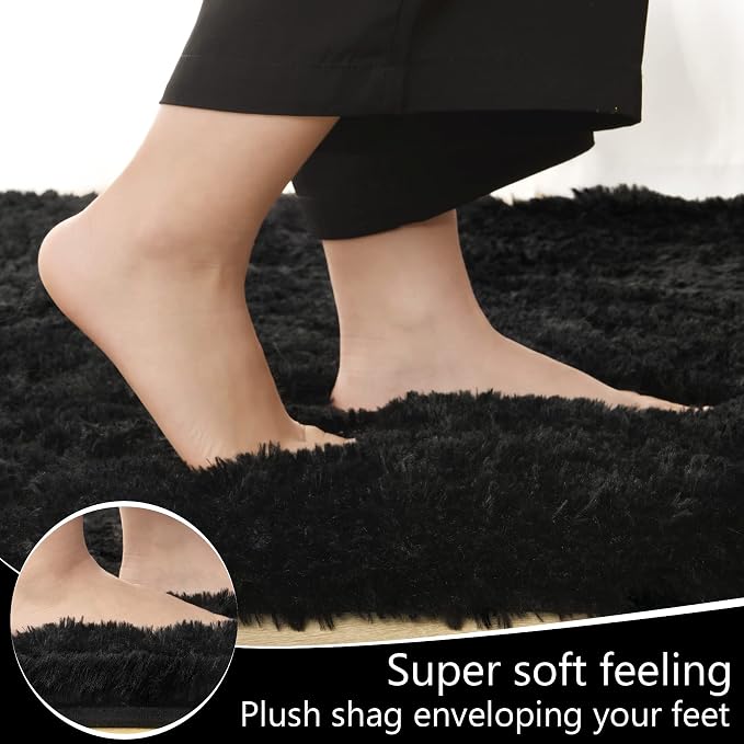 LOCHAS 2x8 Runner Rugs for Hallway, Fluffy Area Rugs for Bedroom - Image 4