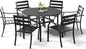 HOMREST 7 Piece Outdoor Patio Dining Set by HOMREST