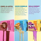 Dilettoso's Organic Gluten-Free Oat Flour Baking Mix | Variety Pack: Vanilla, Chocolate, and Wild Blueberry | Pancakes, Waffles, Cupcakes, Brownies, and Cookies | 10oz AMORE Mix (3 Boxes)