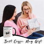 Book Lovers 11oz Coffee Mug, Bookish Gifts for Readers, Christmas Gifts for Book Lovers, Book Club Gifts, Cat Lover Gifts, Gifts for Librarians Her Best Friend