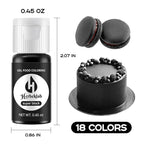 Gel Food Coloring 18 Colors x 0.45 oz Concentrated Gel Based Food Dye Vibrant Icing Colors for Baking Cake Decorating Cookies