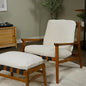 Grain Wood Furniture Solid Wood Mid Century Lounge Chair by GrainWoodFurniture