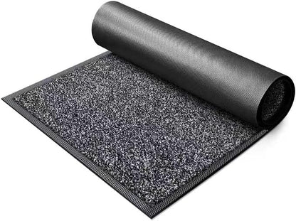 Super Absorbent Front Door Mat, Non-Slip Washable Indoor Doormats, Low Profile by Mibao