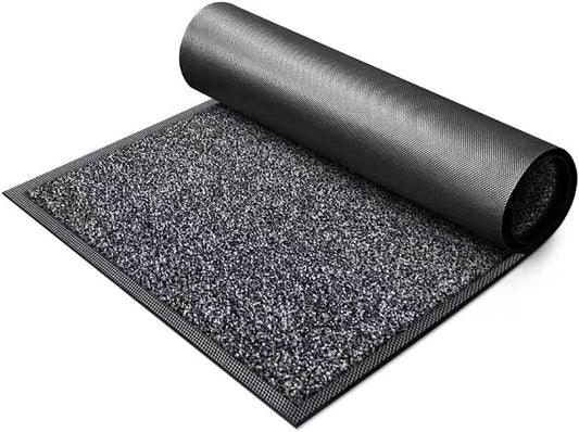 Super Absorbent Front Door Mat, Non-Slip Washable Indoor Doormats, Low Profile by Mibao