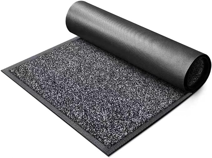 Super Absorbent Front Door Mat, 29.5" x 17", Non-Slip Washable Indoor Doormats by Mibao
