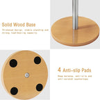Mug Holder Tree, Coffee Cup Holder for Countertop, 6 Hooks Mug Tree, Coffee Mug Rack, Metal Mug Stand(Brushed Nickel)