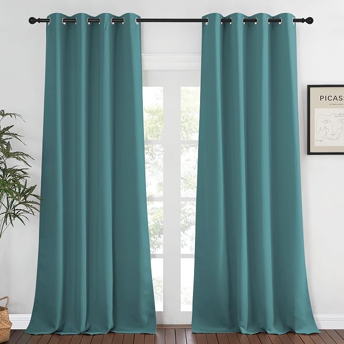 NICETOWN Blackout Curtain for Short Window by NICETOWN