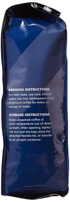 Amazon Fresh Organic Fair Trade Sumatra Whole Bean Coffee, Dark Roast, 12 Ounce
