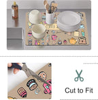 Drip Tray for Coffee Maker,Coffee Pot Mat for Countertops,Coffee Dish Drying Mat for Kitchen Counter Decor,Absorbent Reversible Microfiber Dish Drying Pad Dish Cafe Drainer Rack,pet Water Bowl Mats