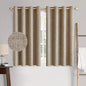 MIULEE 100% Blackout Linen Curtains by MIULEE