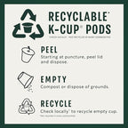 Starbucks K-Cup Coffee Pods, Medium Roast Coffee, Pike Place Roast For Keurig Brewers, 100% Arabica, 1 Box (22 Pods)