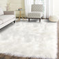 Latepis High Pile Faux Fur Area Rug, 5 x 8 ft, Fluffy Rug by Latepis