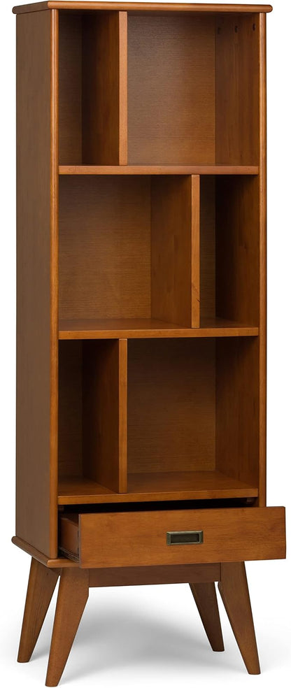 SIMPLIHOME Draper 22 inch Mid-Century Modern 6 Cubbie Bookcase - Image 4