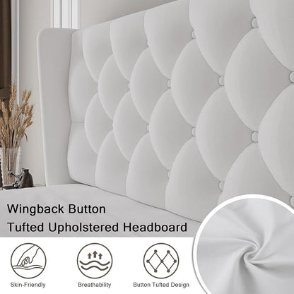 Einhomn Queen Size Platform Bed Frame - Image 3