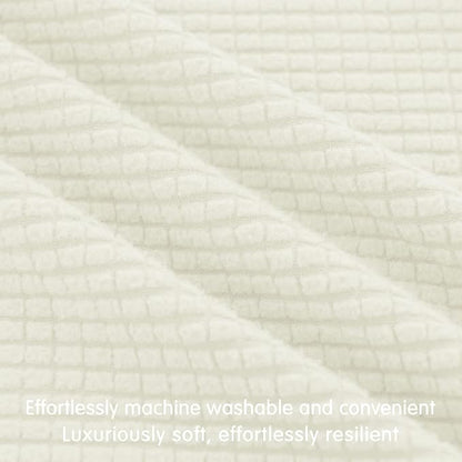 Hokway Stretch Couch Cushion Covers, 3 Piece Individual Sofa Cushion - Image 5