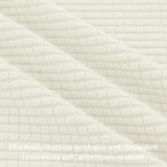 Hokway Stretch Couch Cushion Replacement Slipcovers Reversible Cushion - Image 5