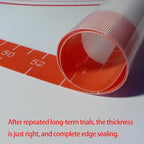 Large Silicone Pastry Mat for Rolling Dough Non Slip Non Stick Silicone Mats for Kitchen Counter 28x20"Red