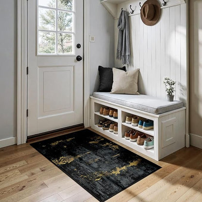 RELEANY Washable 3'x4' Abstract Area Rug - Image 3