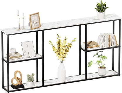 WOHOMO Console Table, Small Modern Entryway Table by WOHOMO