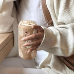 Halloween 16oz Can Glass Tumbler with Acrylic Lid & Straw, Iced Coffee Cup for Women Girls, Aesthetic Cups Gifts for Party